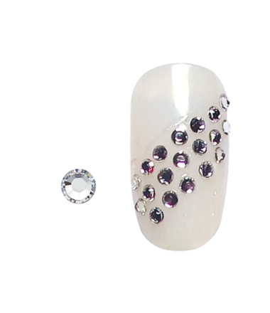STRASS ONGLES ARGENT SS3 X 100