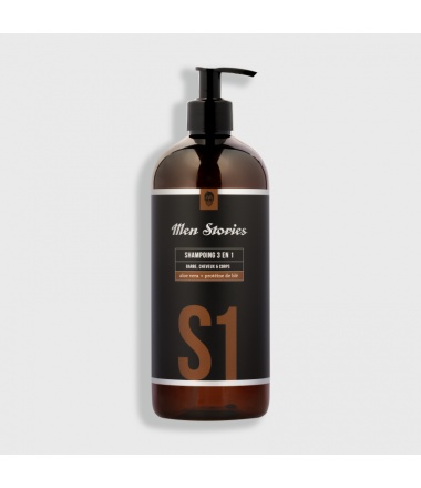 MEN STORIES SHAMP 3 EN 1 S1 750ML